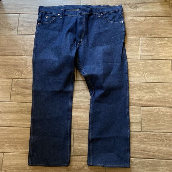 Vintage Usa Sears Roebucks Straight Leg Cowboy Jeans Denim 44x29 Men's Pants - Picture 1 of 12